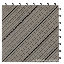 Fire Rated Wood Plastic Composite WPC Deck Tile